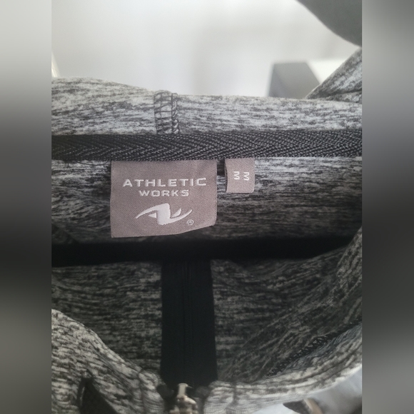 Athletic Works Pullover Grey Hoodie Sweater/Sweatshirt S: Medium - Picture 6 of 9